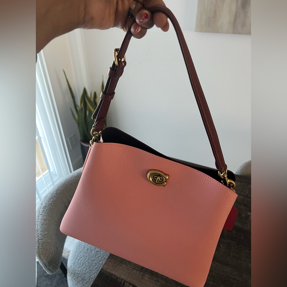 Coach Willow Bucket Leather Shoulder Bag